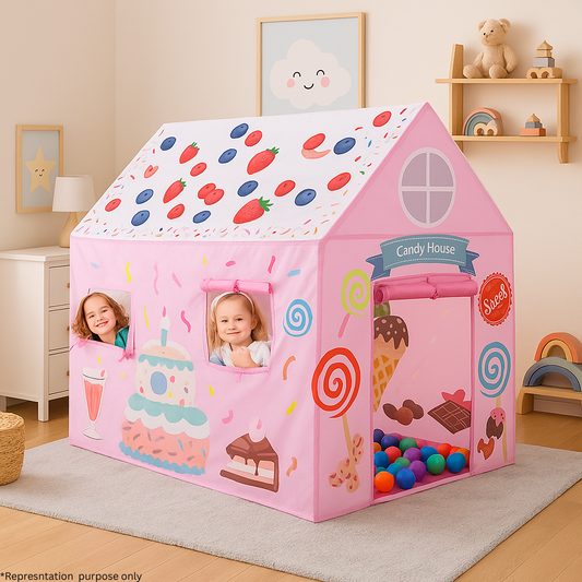 CandyCloud Play Tent House