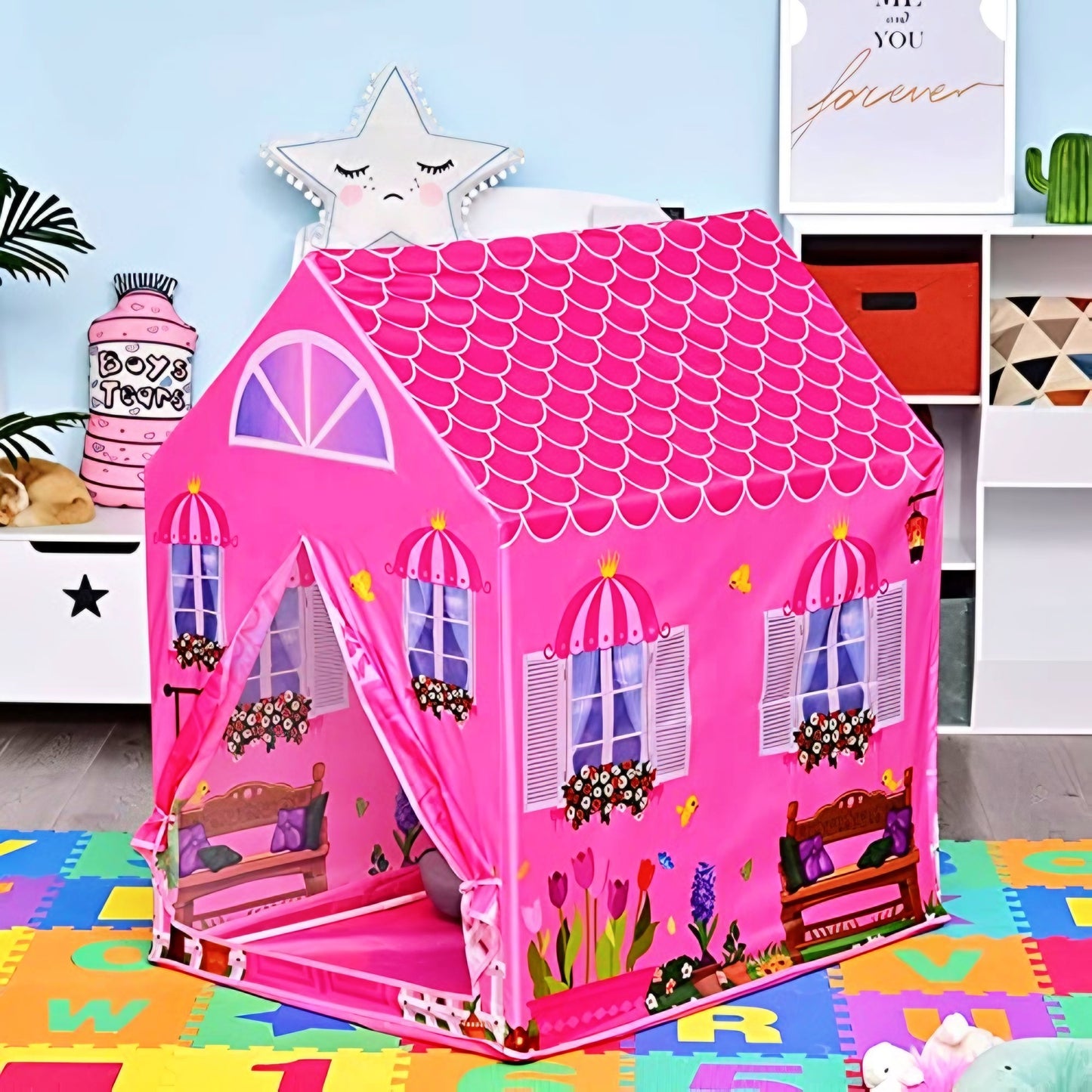 SnuggleNest Kids Play Tent